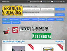 Tablet Screenshot of grandescolecoes.com.br